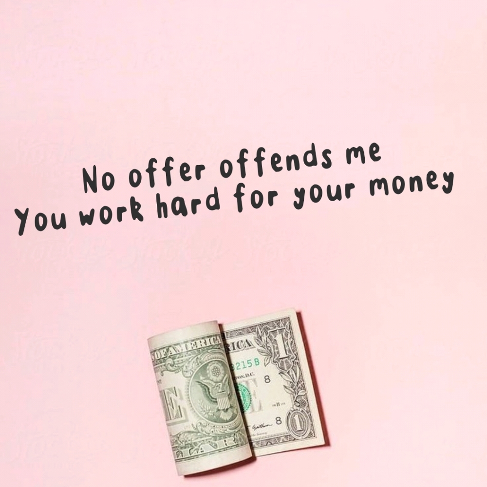 🥰I love offers🥰